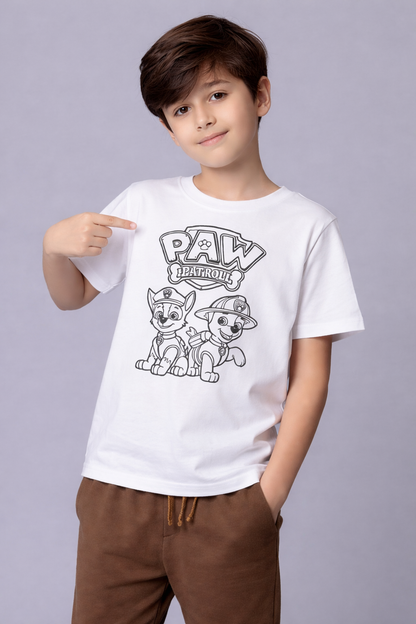 Brave Rescue Pups Glow Kids T-Shirt