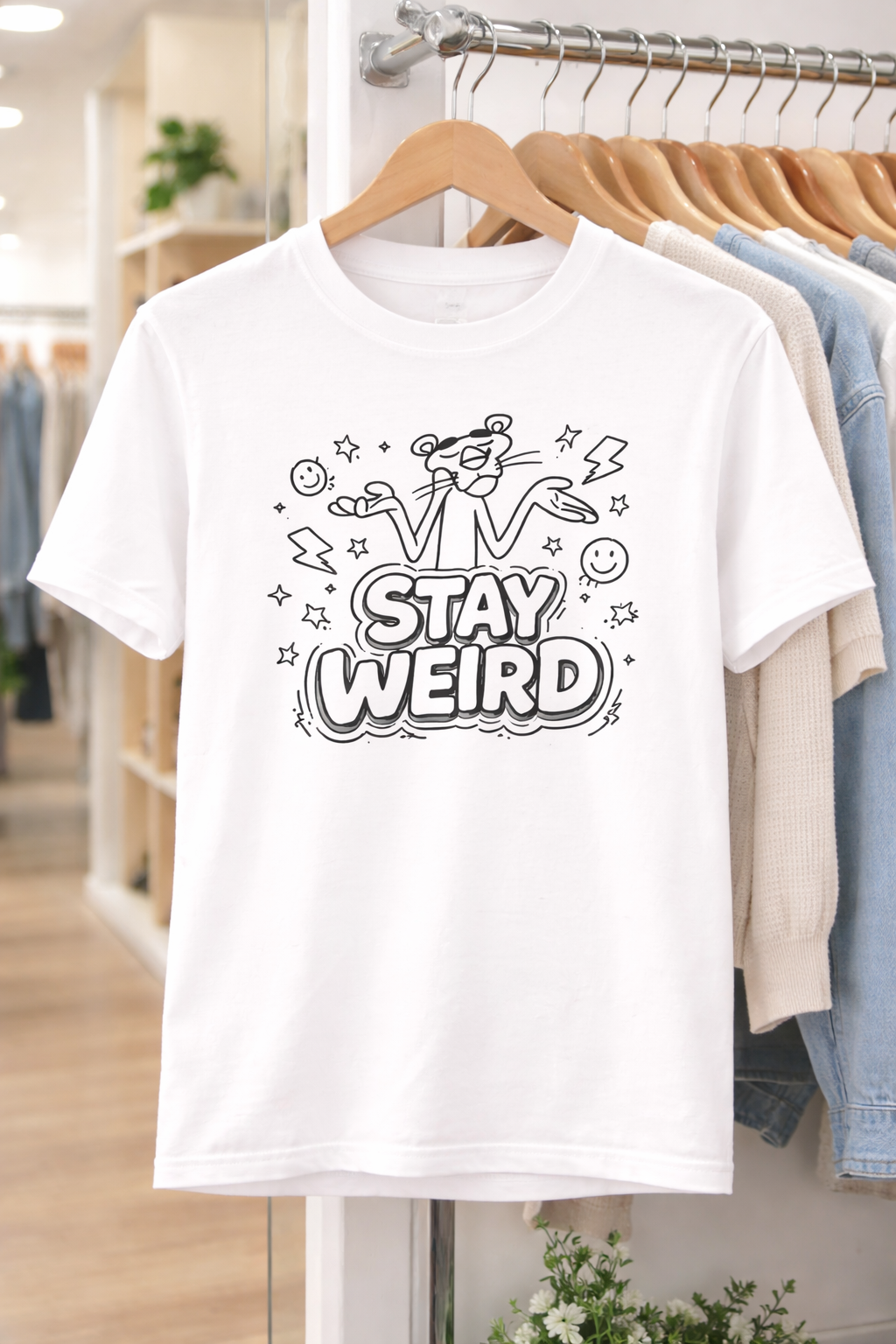 Stay Weird Magic Kids T-Shirt