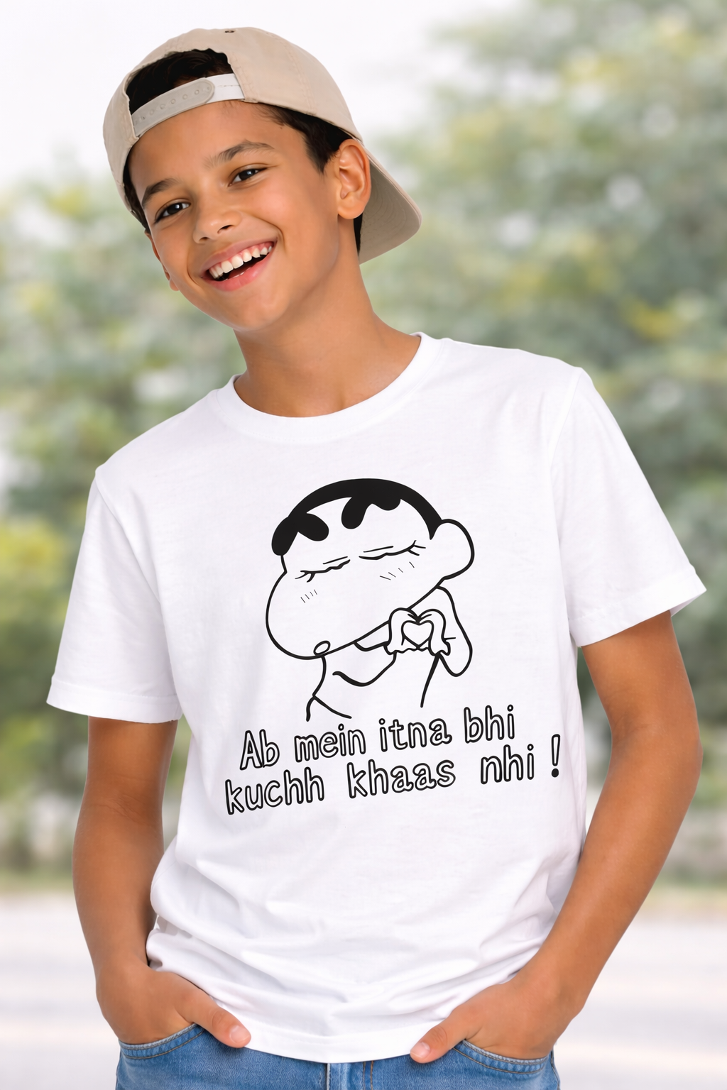 Sun-Activated Cotton T-Shirt for Kids