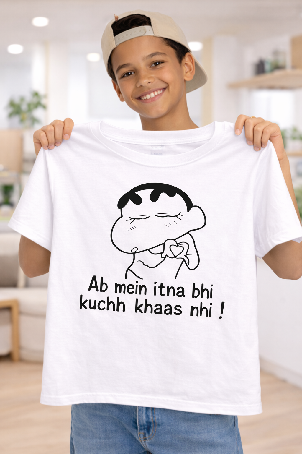 Sun-Activated Cotton T-Shirt for Kids