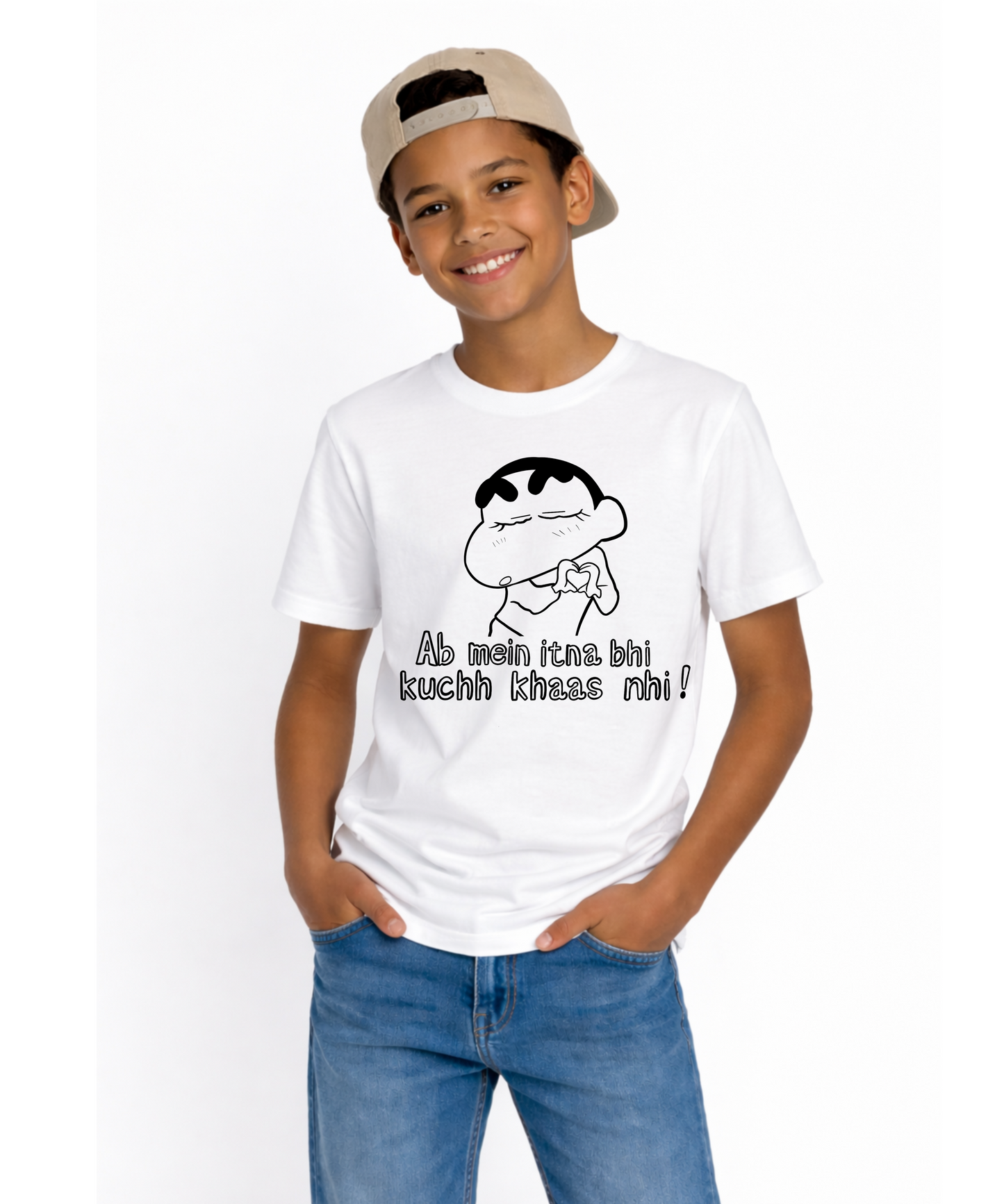 Sun-Activated Cotton T-Shirt for Kids
