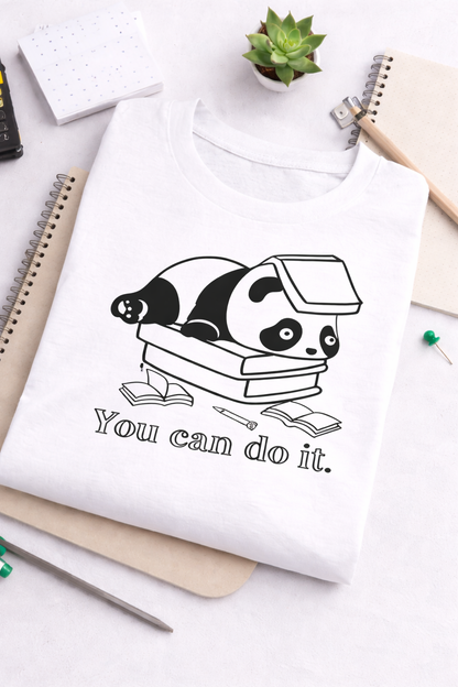 You Can Do It Panda Kids T-Shirt