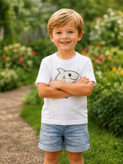 Interactive Sun Activated Kids Cotton T-Shirt by Nysa Huletic