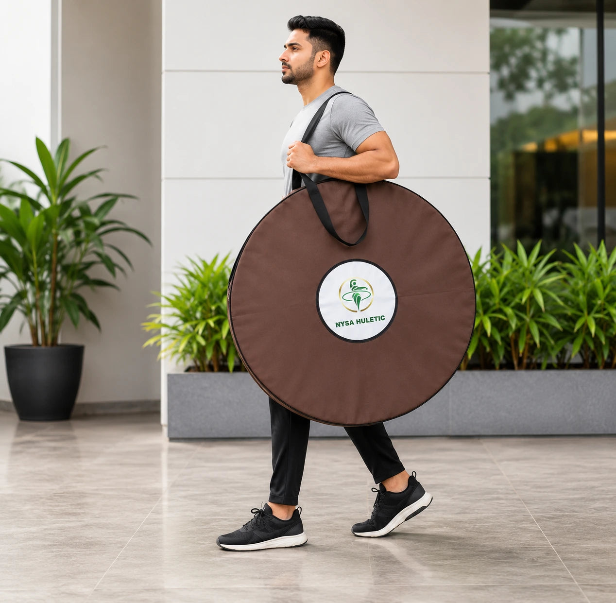 Waterproof Hula Hoop Carry Bag with lockable zip