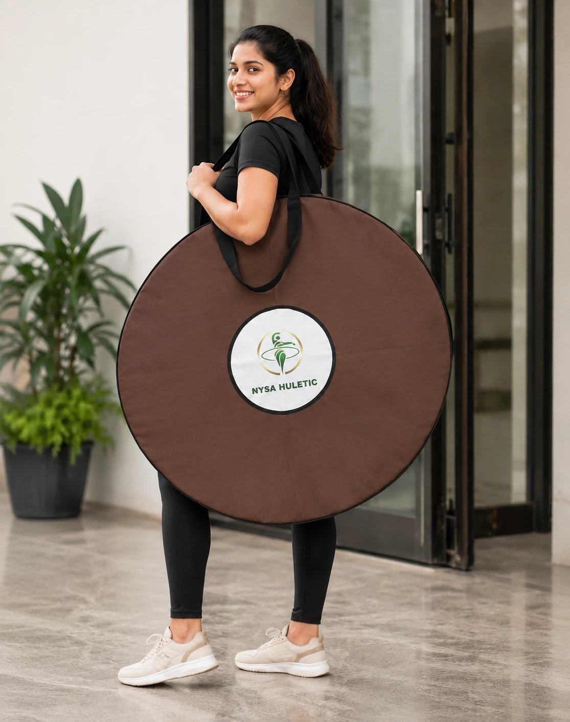 Durable large-capacity Hula Hoop Bag storing up to 25 hoops