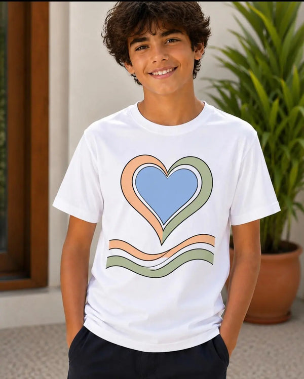 Heart of India – Independence Day Sun Activated Colour-Changing Kids T-Shirt