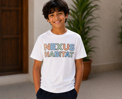 Sun Activated Colour-Changing Independence Day T-Shirt featuring the Nexus Habitat