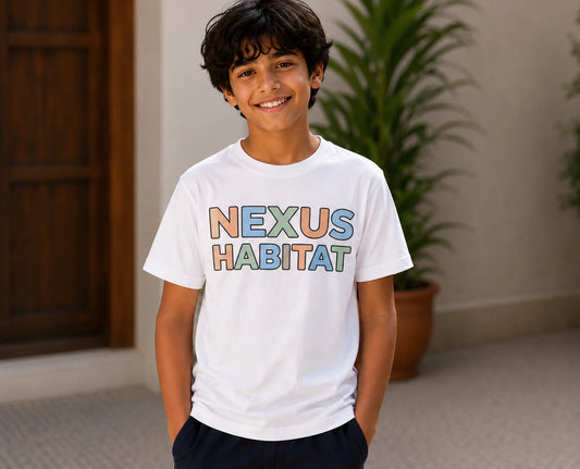 Sun Activated Colour-Changing Independence Day T-Shirt featuring the Nexus Habitat