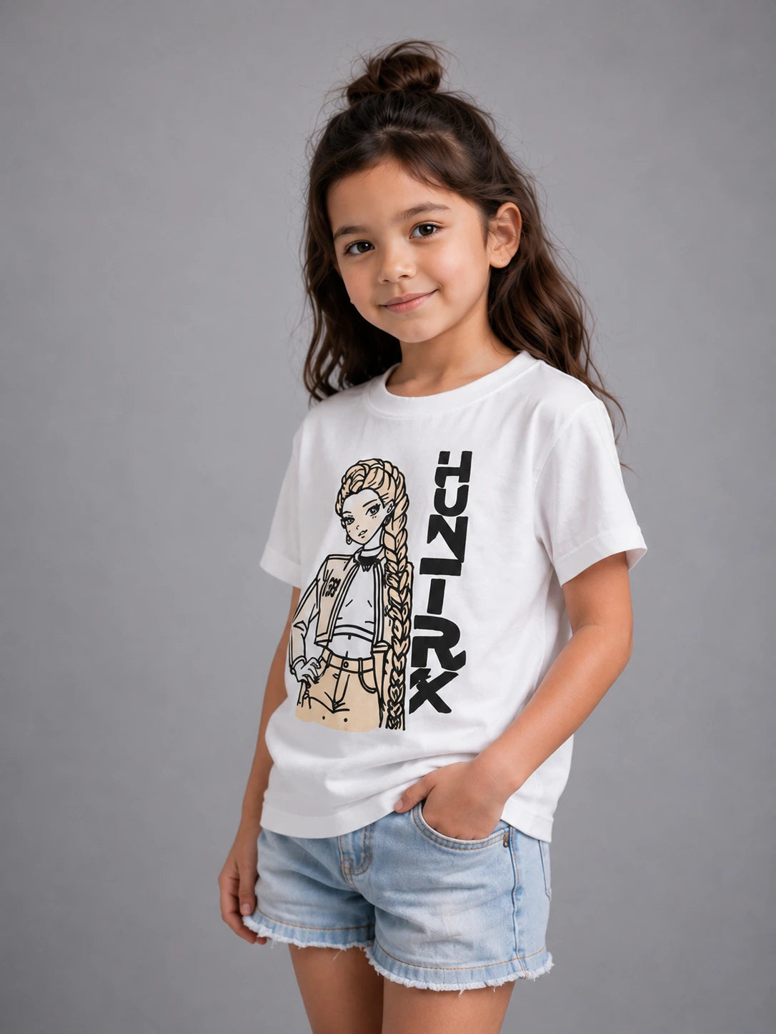 Interactive Sun Activated Kids Cotton T-Shirt by Nysa Huletic