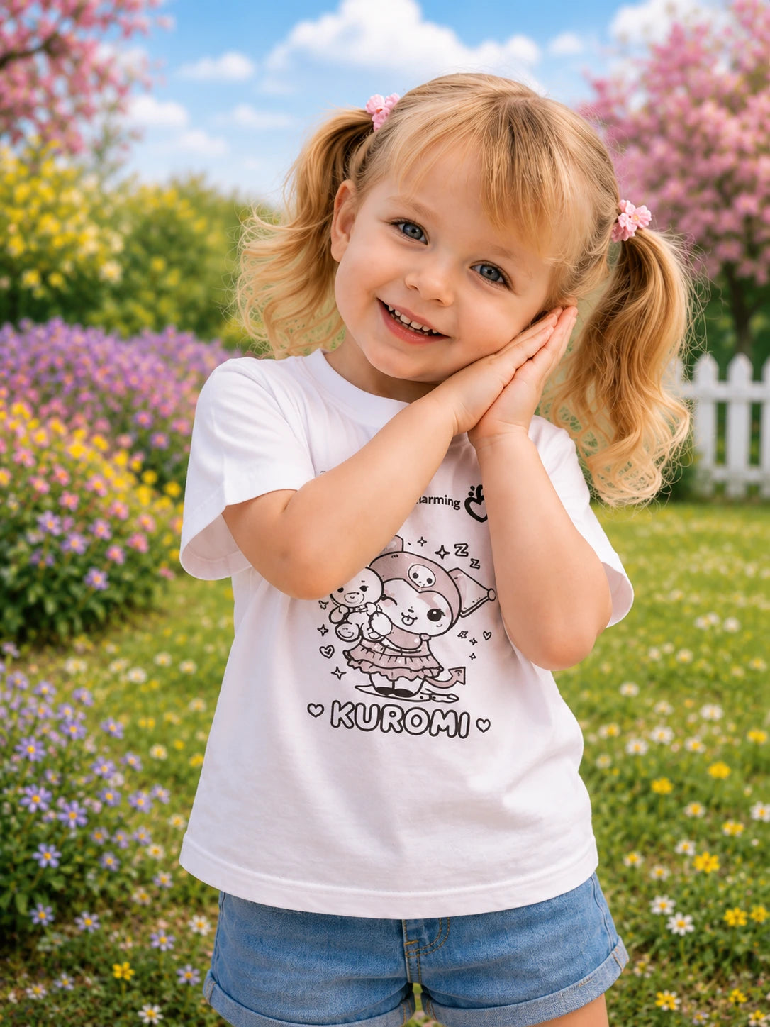 Interactive Sun Activated Kids Cotton T-Shirt by Nysa Huletic