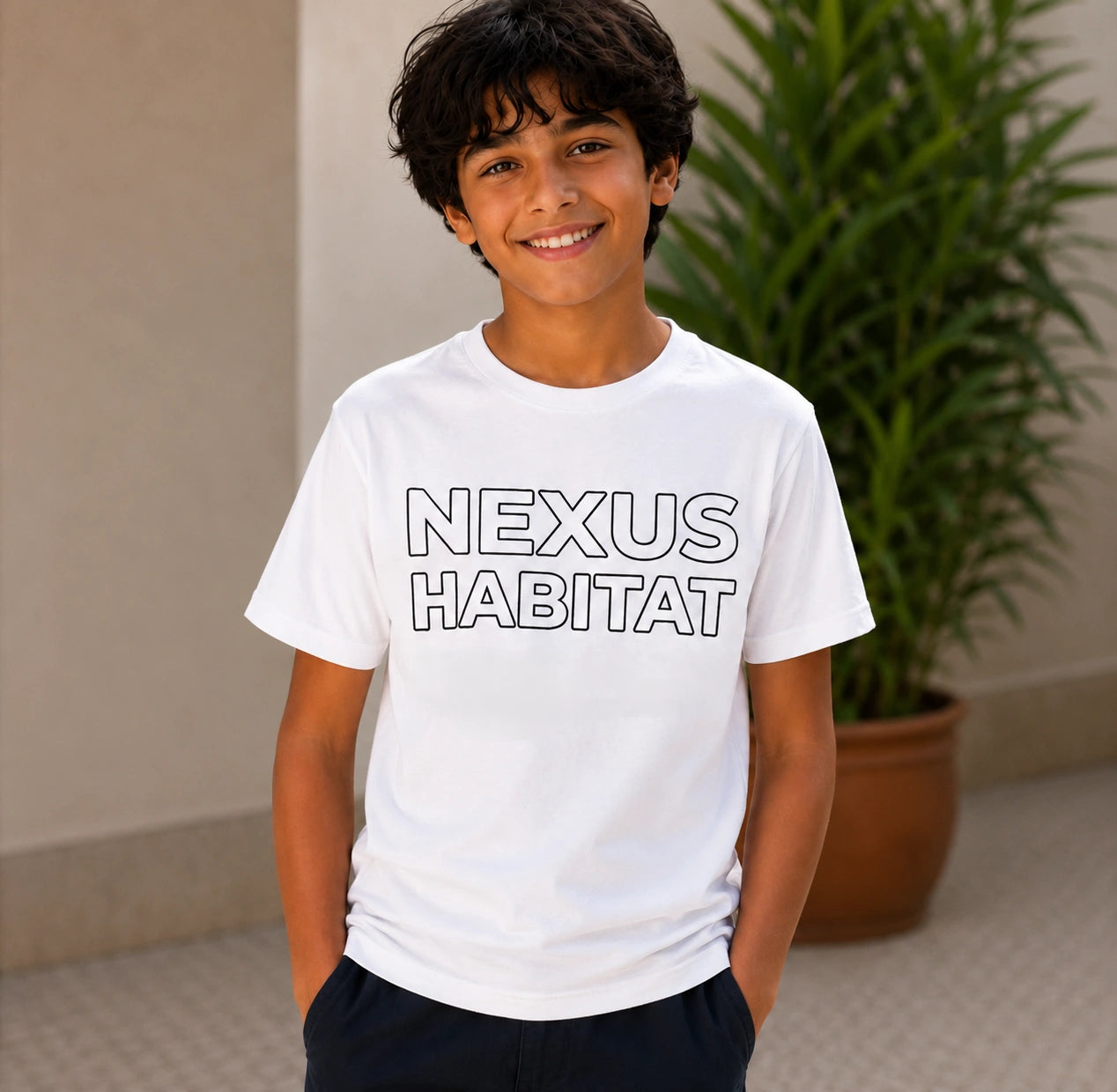 Nexus Habitat Freedom Edition Sun Activated Colour-Changing Kids T-Shirt by Nysa Huletic
