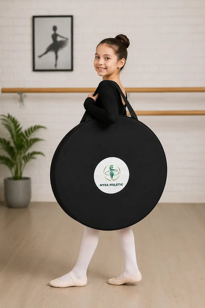 Premium Hula Hoop Set with Carry Bag including 6 colourful hoops