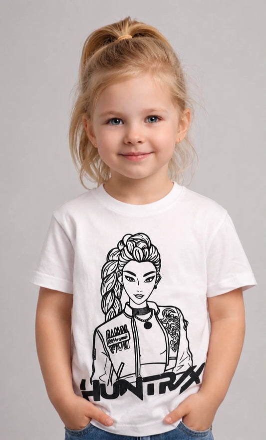 Sun Activated Colour-Changing Cotton T-Shirt for Kids – Huntrix Elite