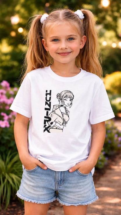Sun Activated Colour-Changing Cotton T-Shirt for Kids – Huntrix Warrior